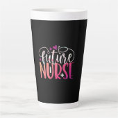 Geschenk für Krankenschwester | Future Nurse Milchtasse (Vorderseite)
