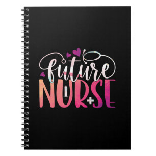 Geschenk für Krankenschwester Future Nurse Notizblock