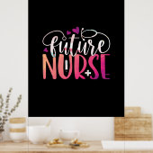 Geschenk für Krankenschwester | Future Nurse Poster (Küche)