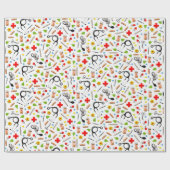 Geschenk für Krankenschwester Geschenkpapier (Flach)