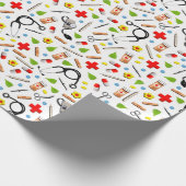 Geschenk für Krankenschwester Geschenkpapier (Ecke)