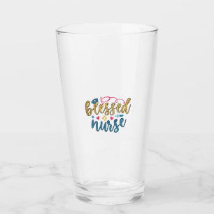 Geschenk für Krankenschwester   Gesegnete Krankens Glas