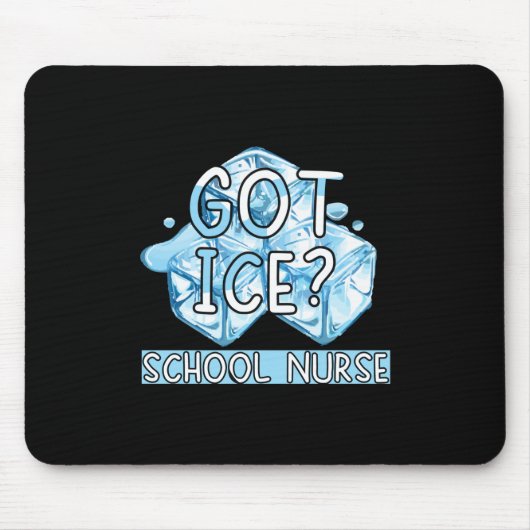 Geschenk für Krankenschwester | Got Schulkrankenpf Mousepad (Vorne)