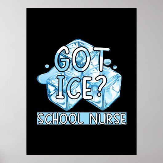 Geschenk für Krankenschwester | Got Schulkrankenpf Poster (Vorne)