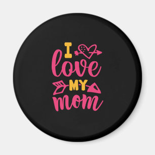 Geschenk für Krankenschwester   I Liebe Meine Mama Magnet