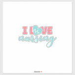 Geschenk für Krankenschwester | I Liebe Pflege Aufkleber<br><div class="desc">Geschenk für Krankenschwester | I Liebe Pflege</div>