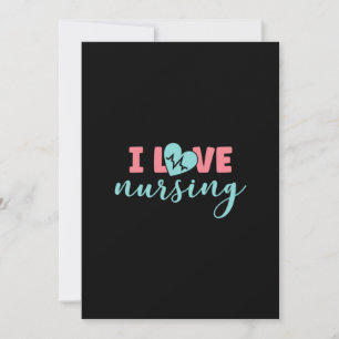 Geschenk für Krankenschwester   I Liebe Pflege Einladung