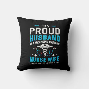Geschenk für Krankenschwester   Ich bin ein stolze Kissen