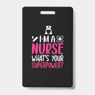 Geschenk für Krankenschwester   Ich bin eine Krank Ausweis