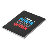 Geschenk für Krankenschwester | Ich bin eine Krank Notizblock (Rotiert)