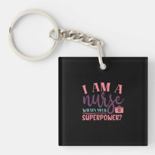 Geschenk für Krankenschwester Ich bin eine Krank Schlüsselanhänger