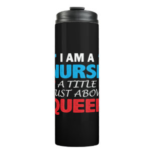 Geschenk für Krankenschwester   Ich bin eine Krank Thermosbecher