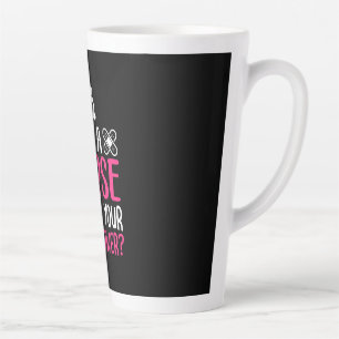 Geschenk für Krankenschwester Ich bin eine Kranken Milchtasse