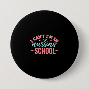 Geschenk für Krankenschwester Ich bin in der Kra Button