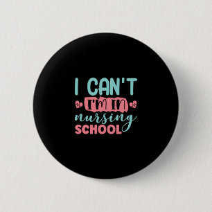 Geschenk für Krankenschwester Ich bin in der Kra Button