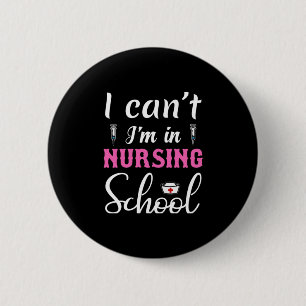 Geschenk für Krankenschwester Ich bin in der Kra Button