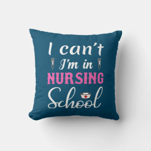 Geschenk für Krankenschwester   Ich bin in der Kra Kissen