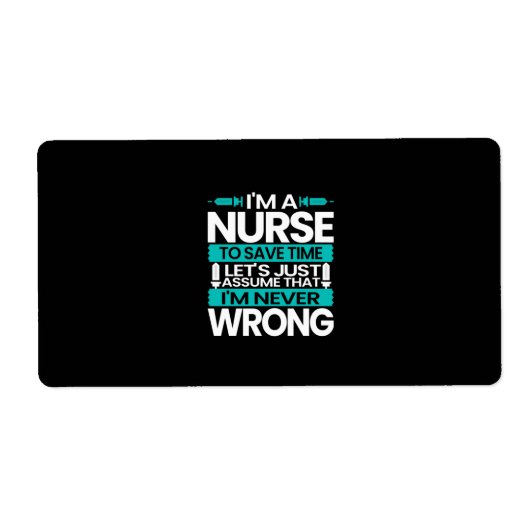 Geschenk für Krankenschwester | Ich bin Krankensch (Vorne)