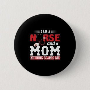 Geschenk für Krankenschwester   Ich bin Krankensch Button