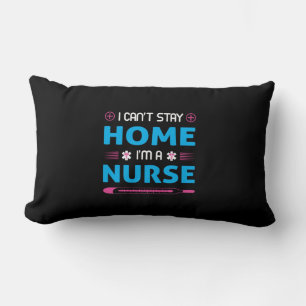 Geschenk für Krankenschwester Ich bin Krankensch Lendenkissen