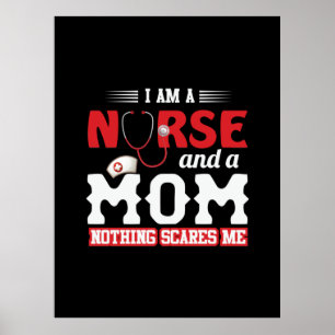 Geschenk für Krankenschwester   Ich bin Krankensch Poster