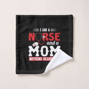 Geschenk für Krankenschwester   Ich bin Krankensch Waschlappen