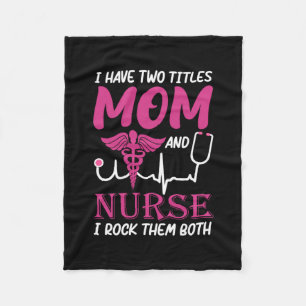 Geschenk für Krankenschwester   Ich habe zwei Tite Fleecedecke
