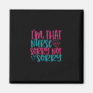 Geschenk für Krankenschwester Im dass Krankensch Magnet
