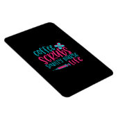 Geschenk für Krankenschwester | Kaffeekrubs Sanity Magnet (Rechte Seite)