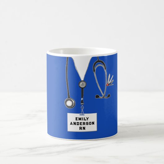 Geschenk für Krankenschwester Kaffeetasse (Mittel)