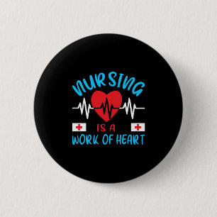 Geschenk für Krankenschwester Krankenpflege ist Button
