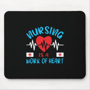 Geschenk für Krankenschwester   Krankenpflege ist  Mousepad