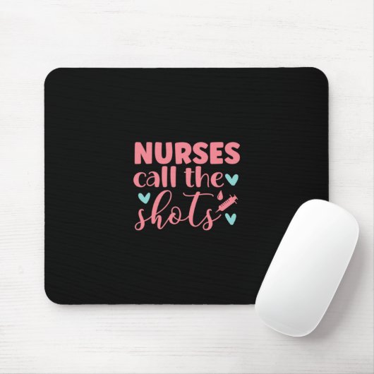 Geschenk für Krankenschwester | Krankenpfleger ruf Mousepad (Mit Mouse)