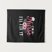 Geschenk für Krankenschwester | Krankenpfleger wir Wandteppich (Vorderseite (Horizontal))