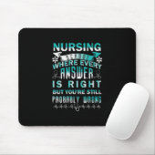 Geschenk für Krankenschwester | Krankenschule, in Mousepad (Mit Mouse)