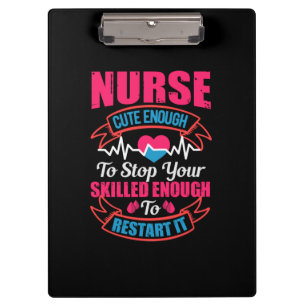 Geschenk für Krankenschwester   Krankenschwester N Klemmbrett