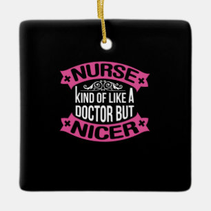 Geschenk für Krankenschwester Krankenschwester w Keramikornament