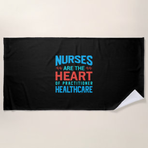 Geschenk für Krankenschwester Krankenschwestern Strandtuch