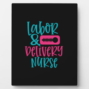 Geschenk für Krankenschwester Labour Belivery Nu Fotoplatte