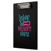 Geschenk für Krankenschwester | Labour Belivery Nu Klemmbrett (Links)