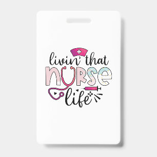 Geschenk für Krankenschwester   Leben in diesem Kr Ausweis