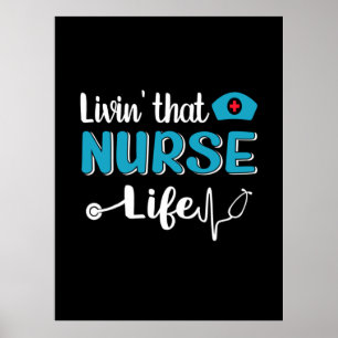 Geschenk für Krankenschwester   Leben in diesem Kr Poster