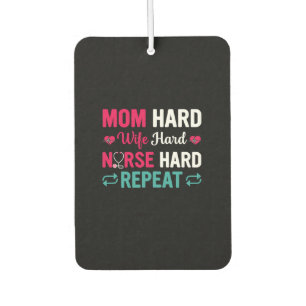 Geschenk für Krankenschwester Mama Harte Ehefrau Autolufterfrischer