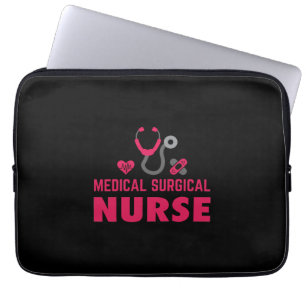 Geschenk für Krankenschwester   Medical Surgical N Laptopschutzhülle