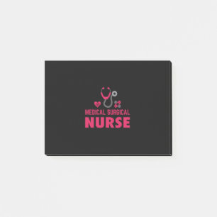Geschenk für Krankenschwester Medical Surgical N Post-it Klebezettel