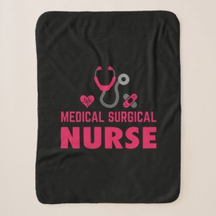 Geschenk für Krankenschwester Medical Surgical N Sherpadecke