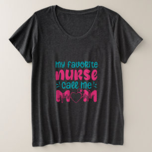 Geschenk für Krankenschwester   Meine Lieblings-Kr Große Größe T-Shirt