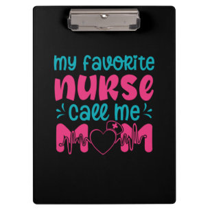 Geschenk für Krankenschwester   Meine Lieblings-Kr Klemmbrett