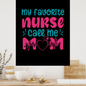 Geschenk für Krankenschwester | Meine Lieblings-Kr Poster (Küche)