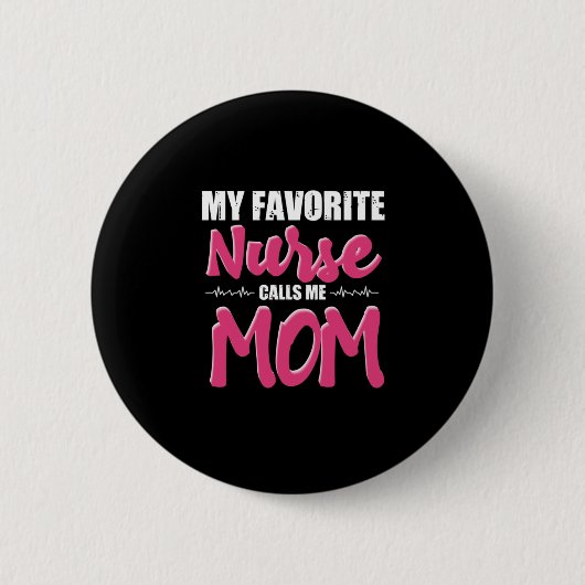 Geschenk für Krankenschwester | Meine Lieblingssch Button (Vorderseite)